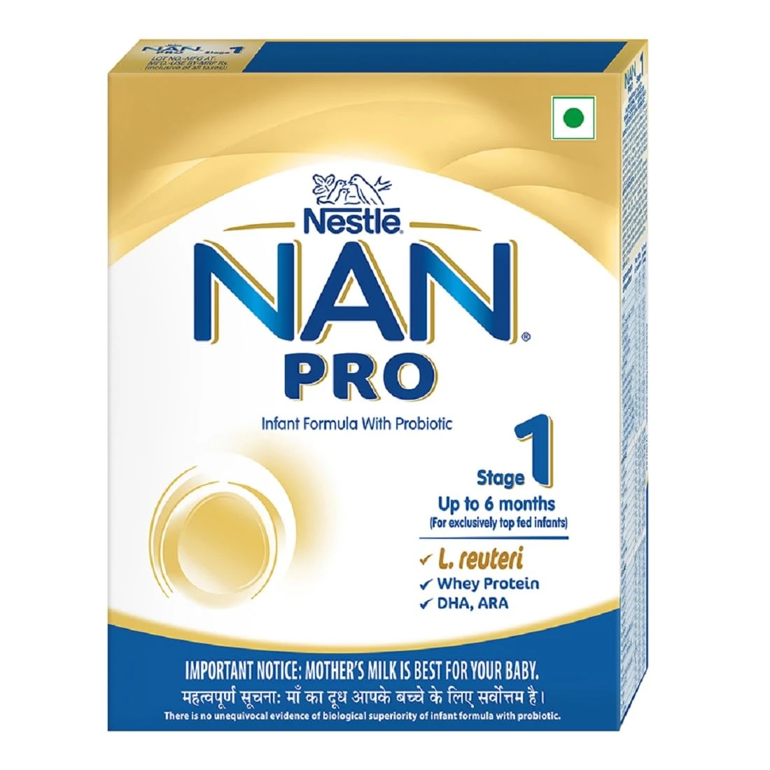 Nestle NAN PRO Stage 1 Infant Formula Milk Powder 400g