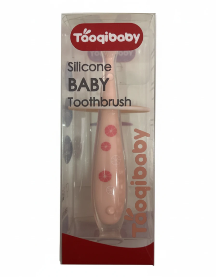Tooqibaby Silicone BABY Toothbrush
