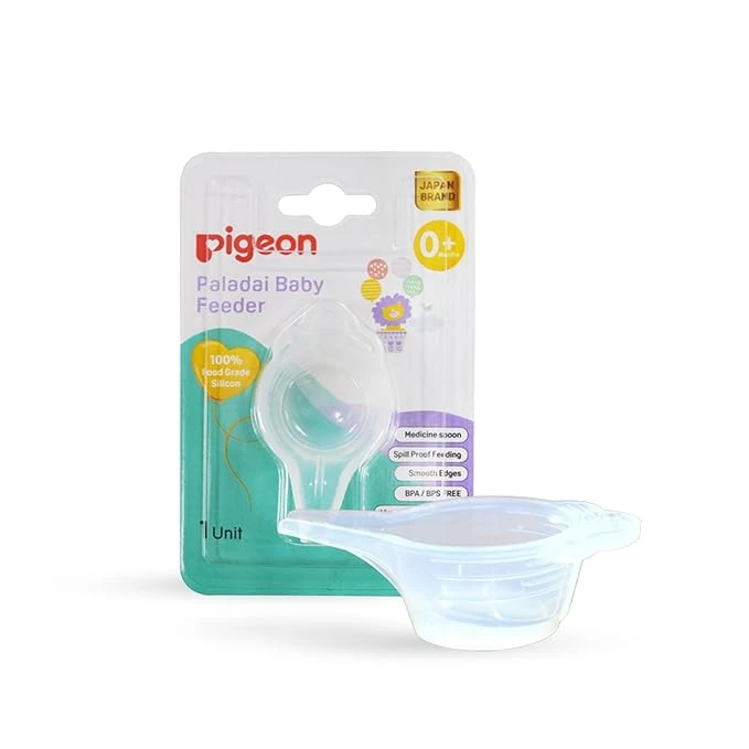 Pigeon Paladai Baby Feeding Silicone Cup – Soft & Reusable Baby Feeder, Easy to Clean – Ideal for Babies