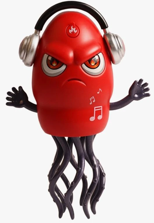Dancing Octopus with emotions