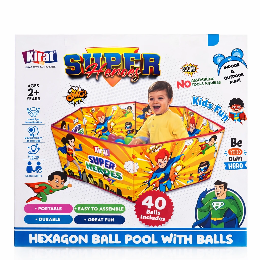 Kirat Super Hexagon Ball Pool With Balls
