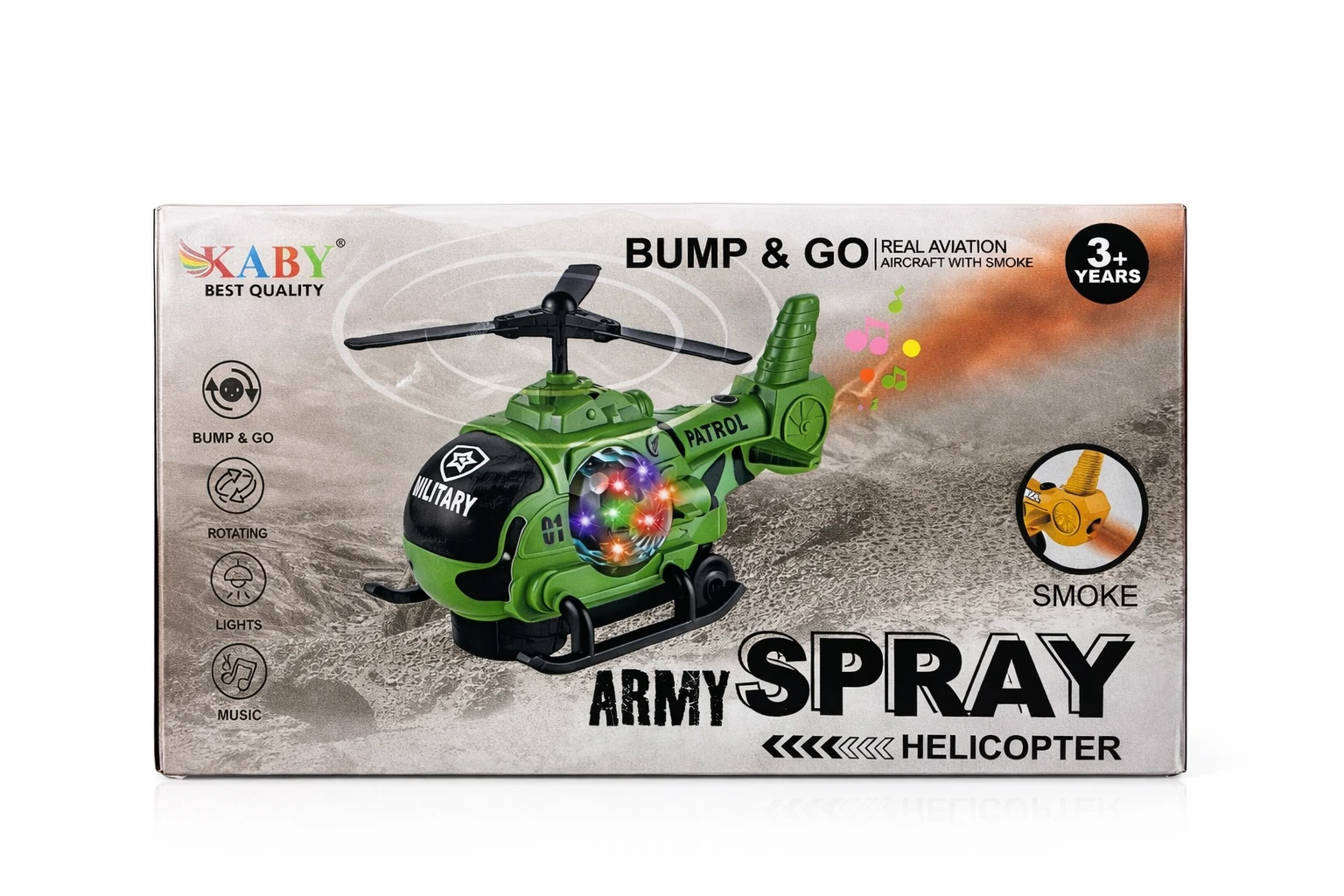 KABY Army SPRAY HELICOPTER