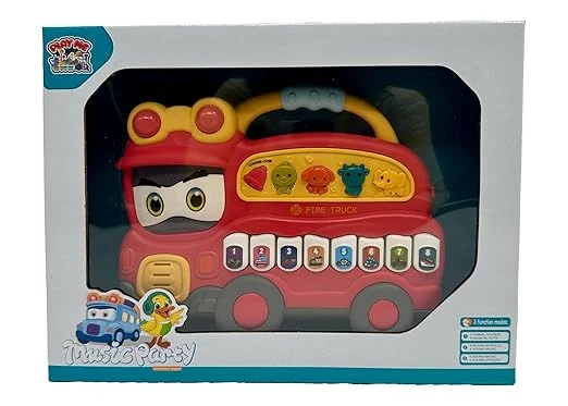 Fire Truck Musical Piano for Kids