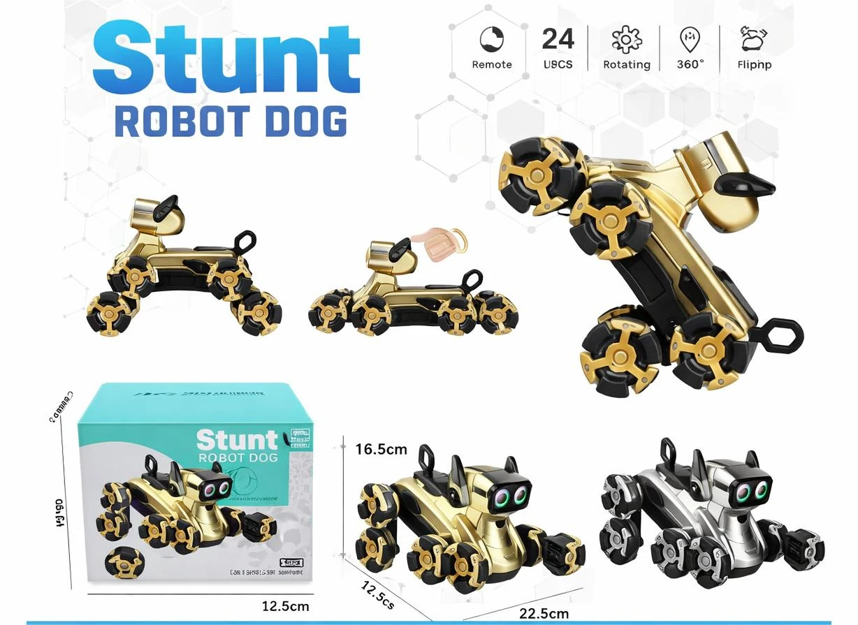 INSTANT ROBOT DOG WITH 8TYRES