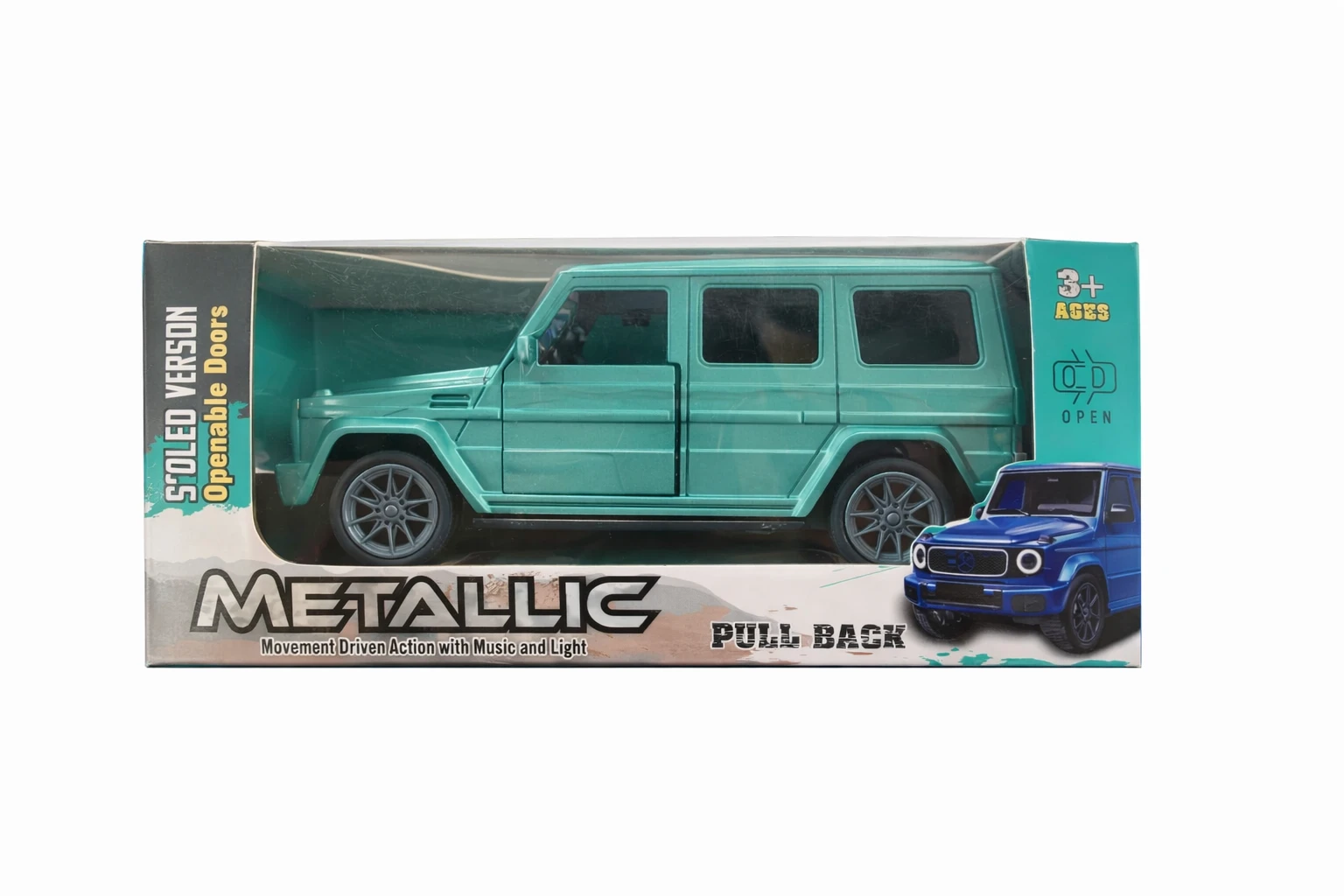 METALLIC G Action Car Light and Music