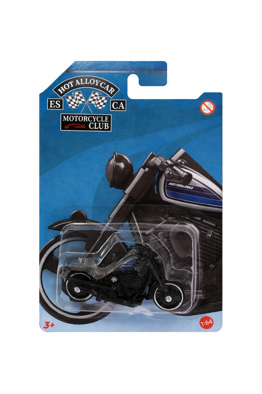 Die-Cast Metal Bike Toy