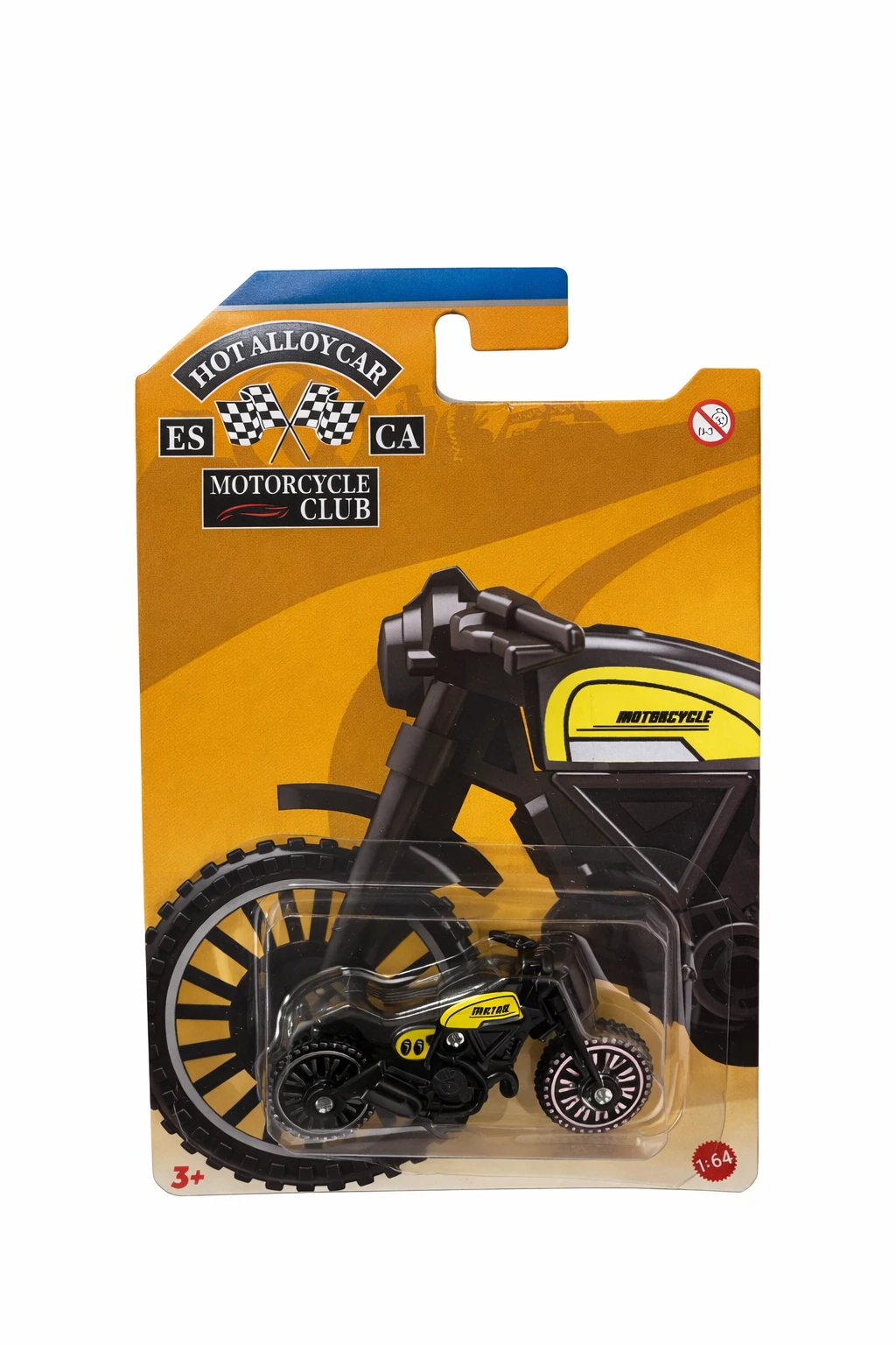 Die-Cast Metal Bike Toy