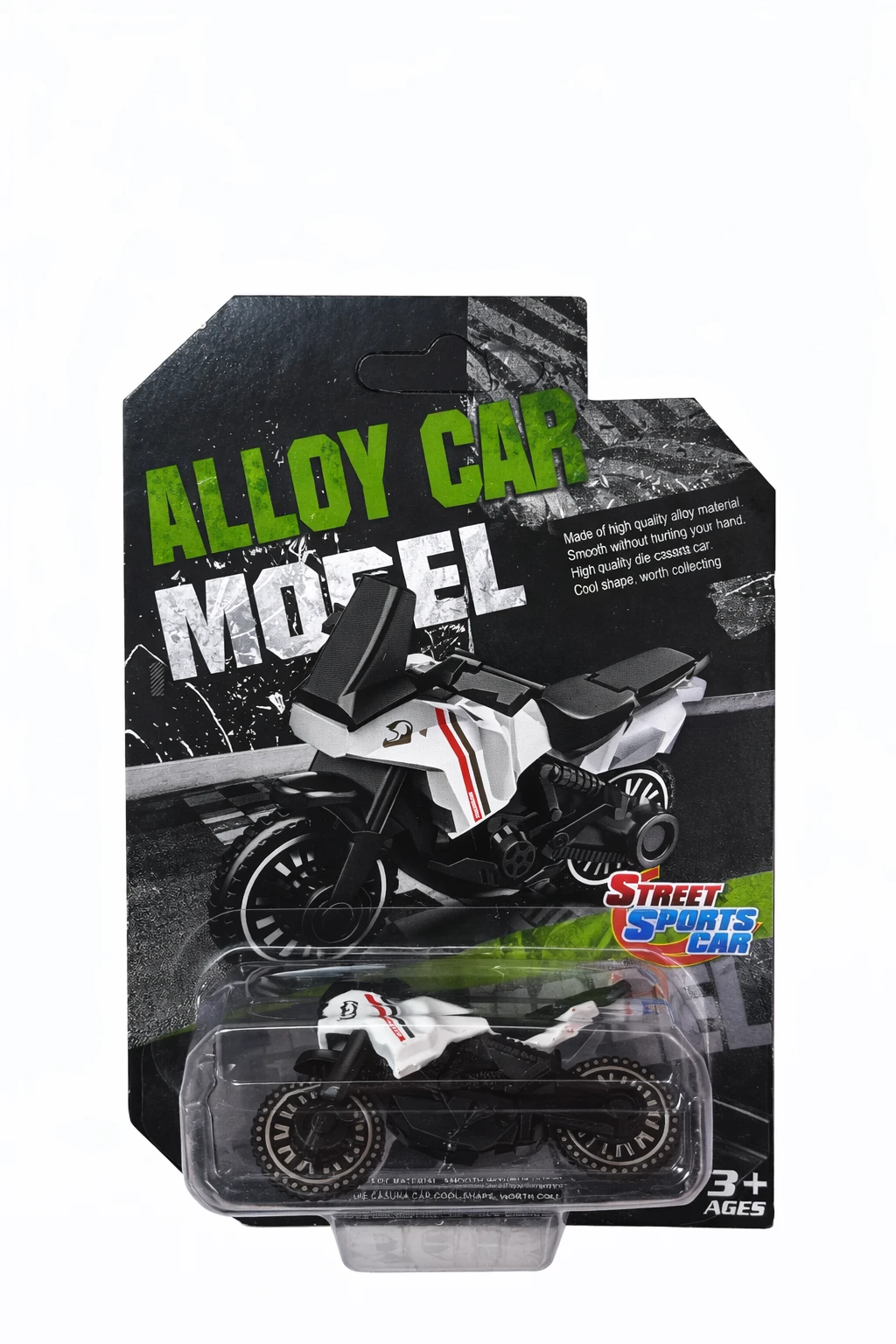 Die-Cast Metal Bike Toy