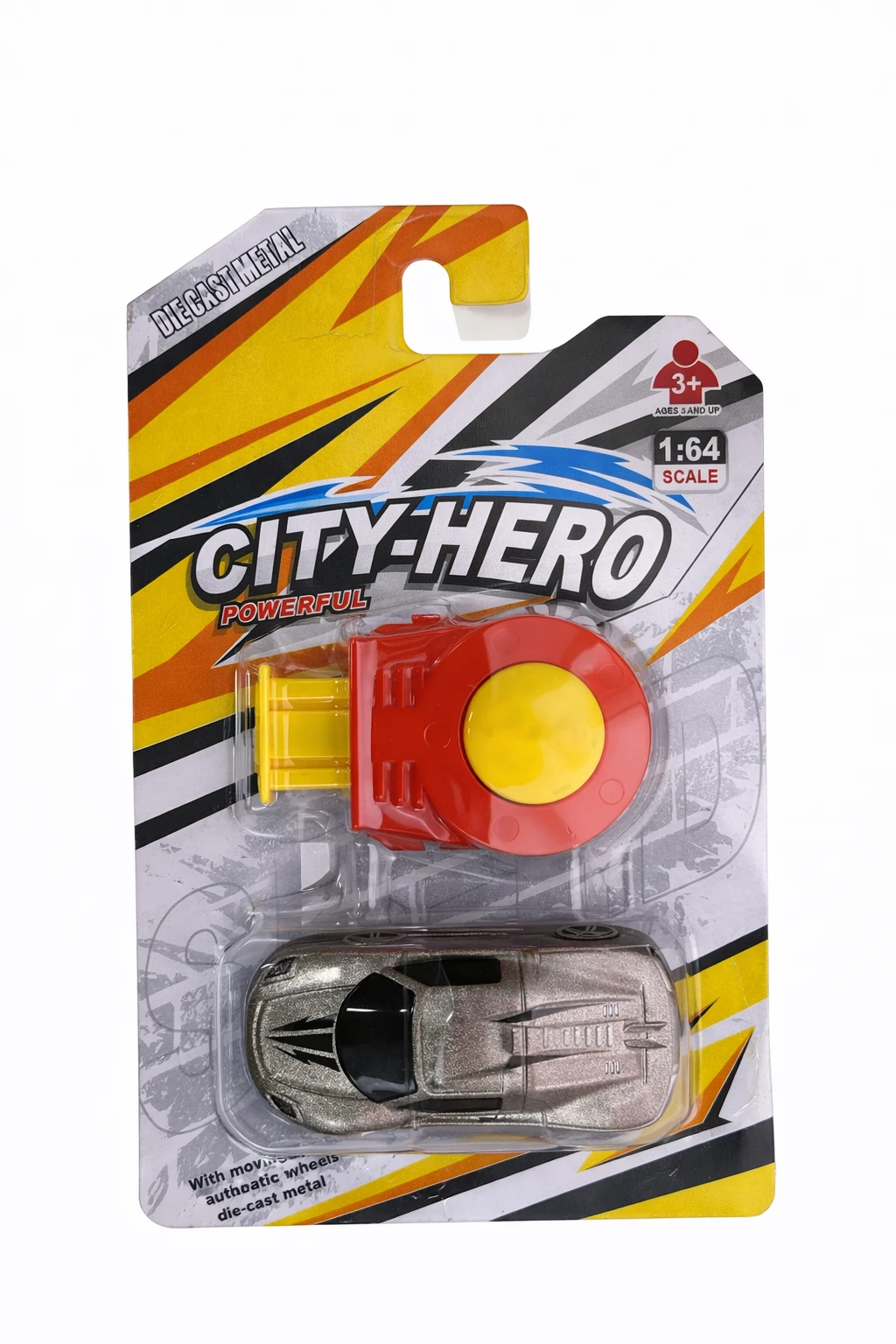 Metal Die Cast Launcher Car Toy (Sliver)