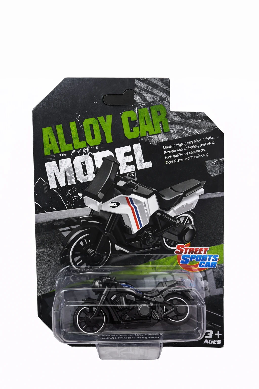 Die-Cast Metal Bike Toy