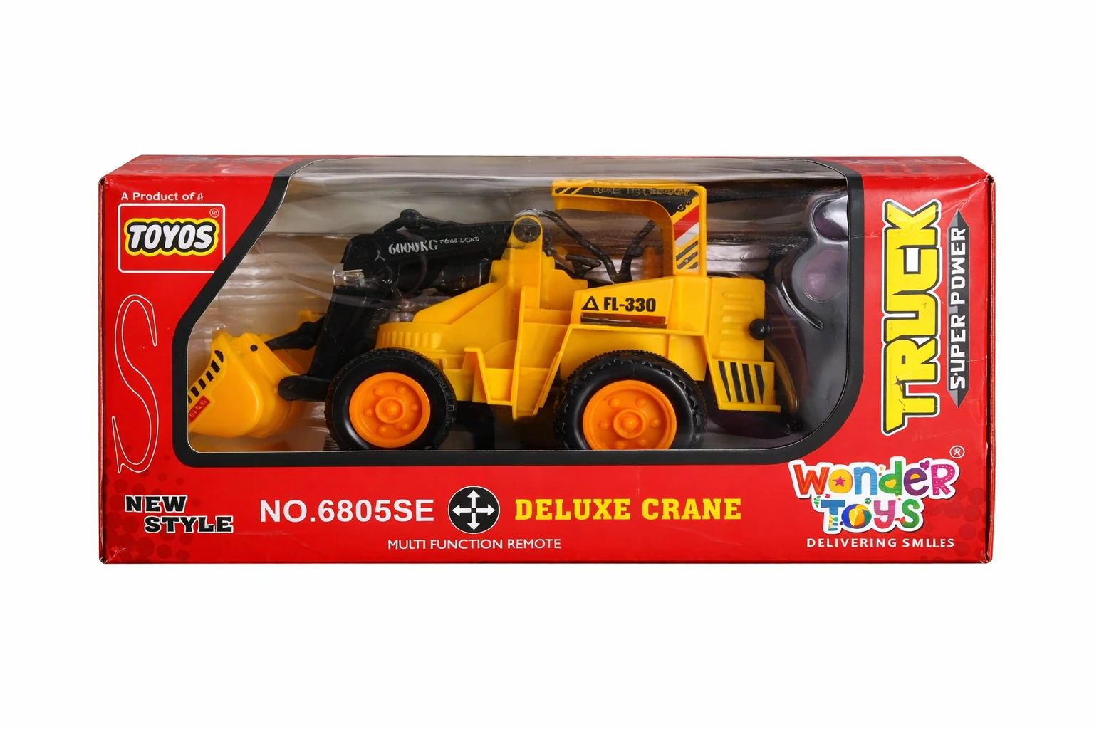 Toyos Remote Control Super Power Truck
