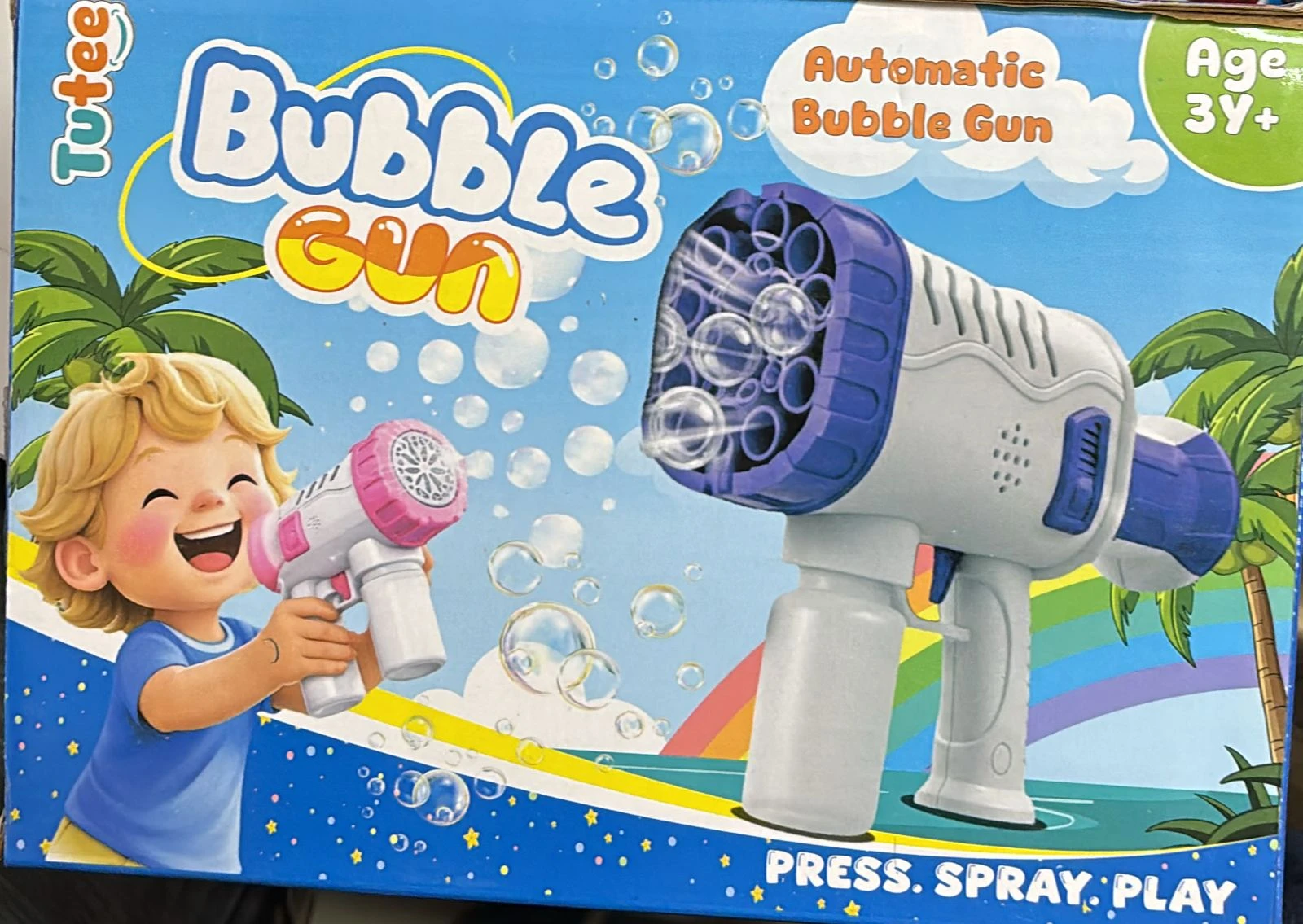 AK Shark Electric Bubble Gun