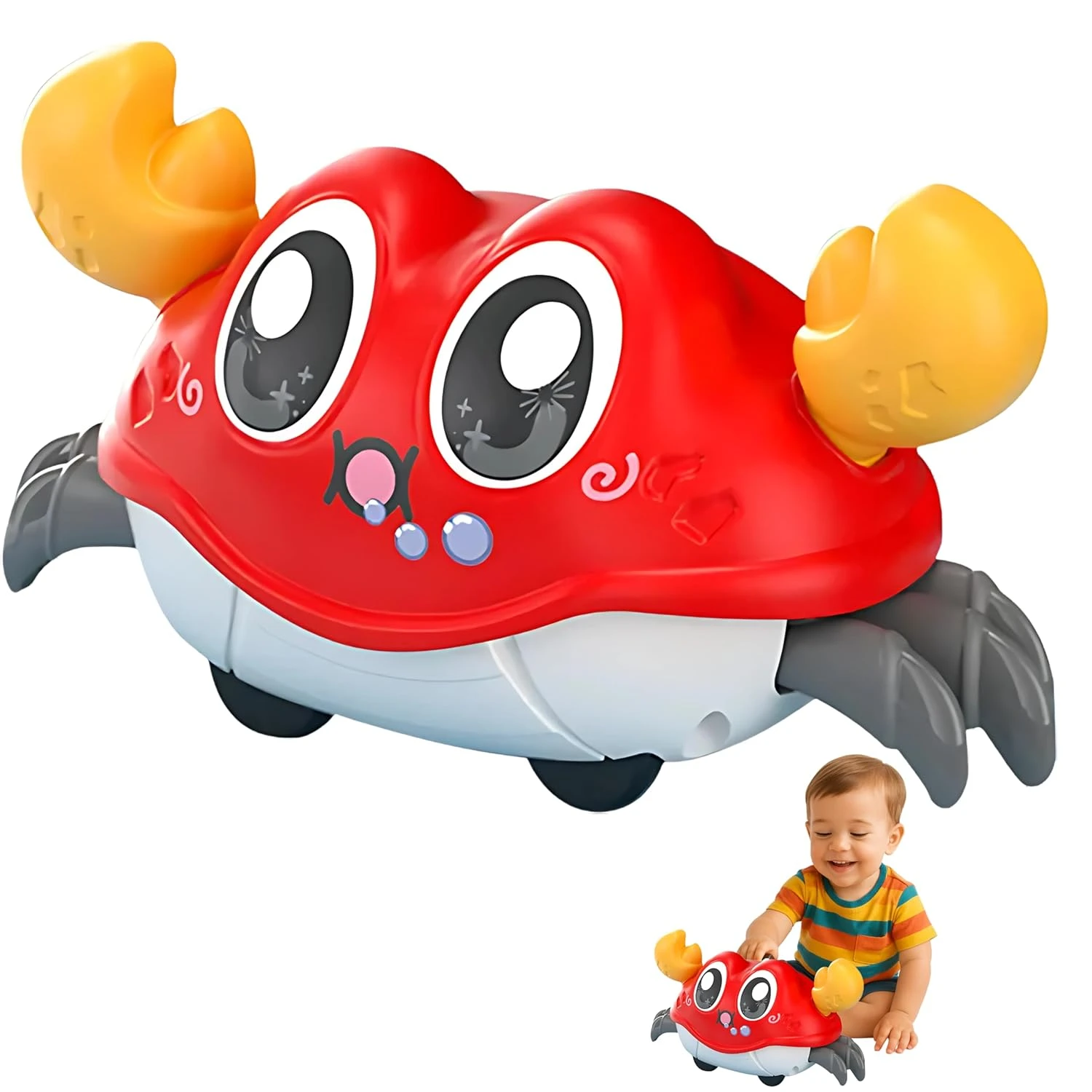 Kids & Jerry Crawling Crab Toy for Kids