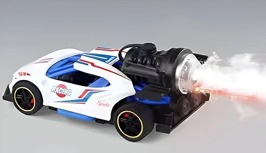 AK Pull Back Smoke Action Race Car