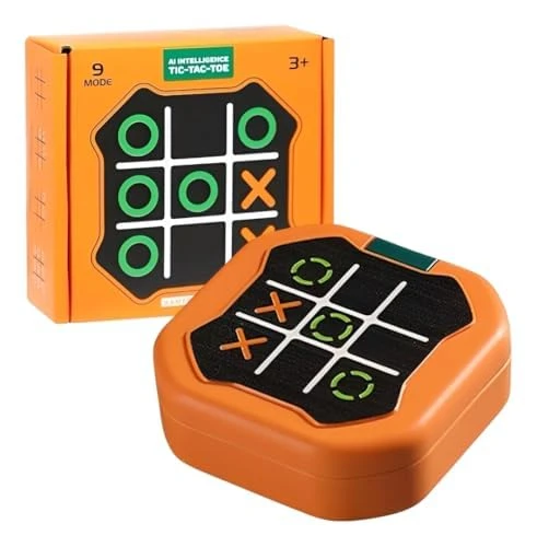 AI Intelligence Tic Tac Toe Handheld Game Console