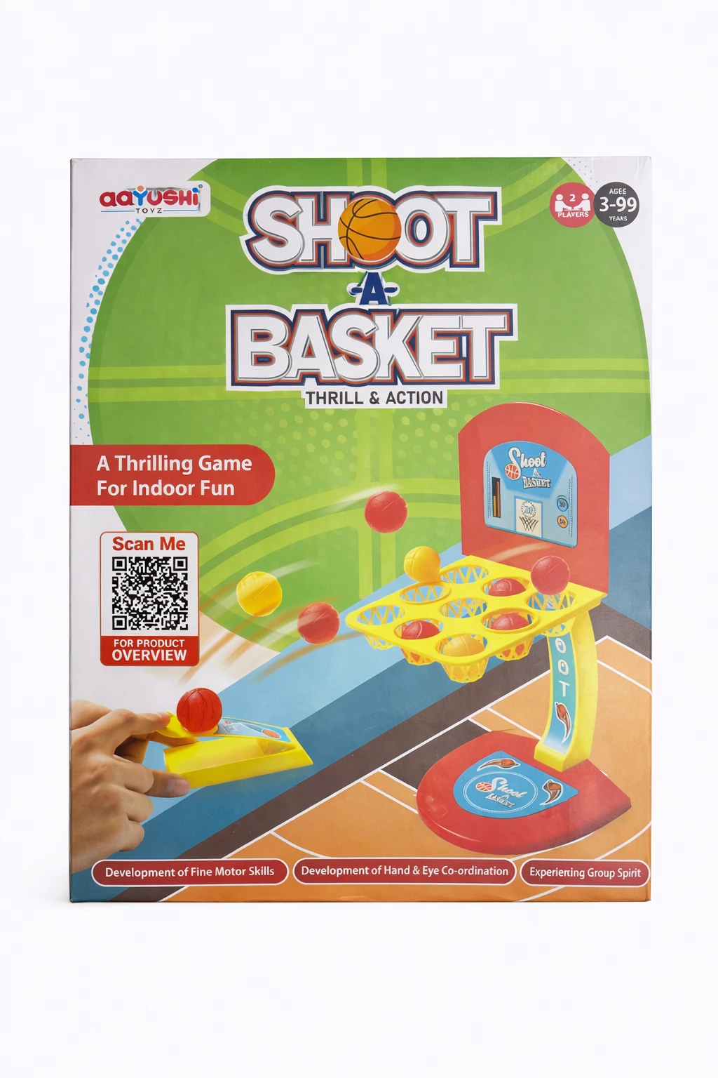 aayushi Toys Shot A Basket indoor games