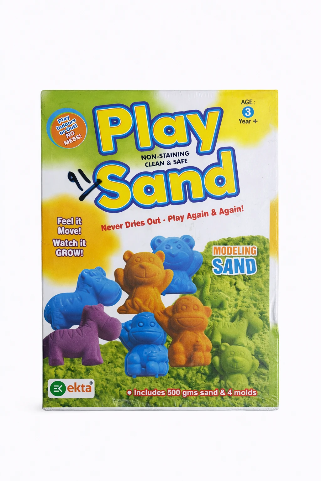 Ekta Play non-staining clean & safe Sand