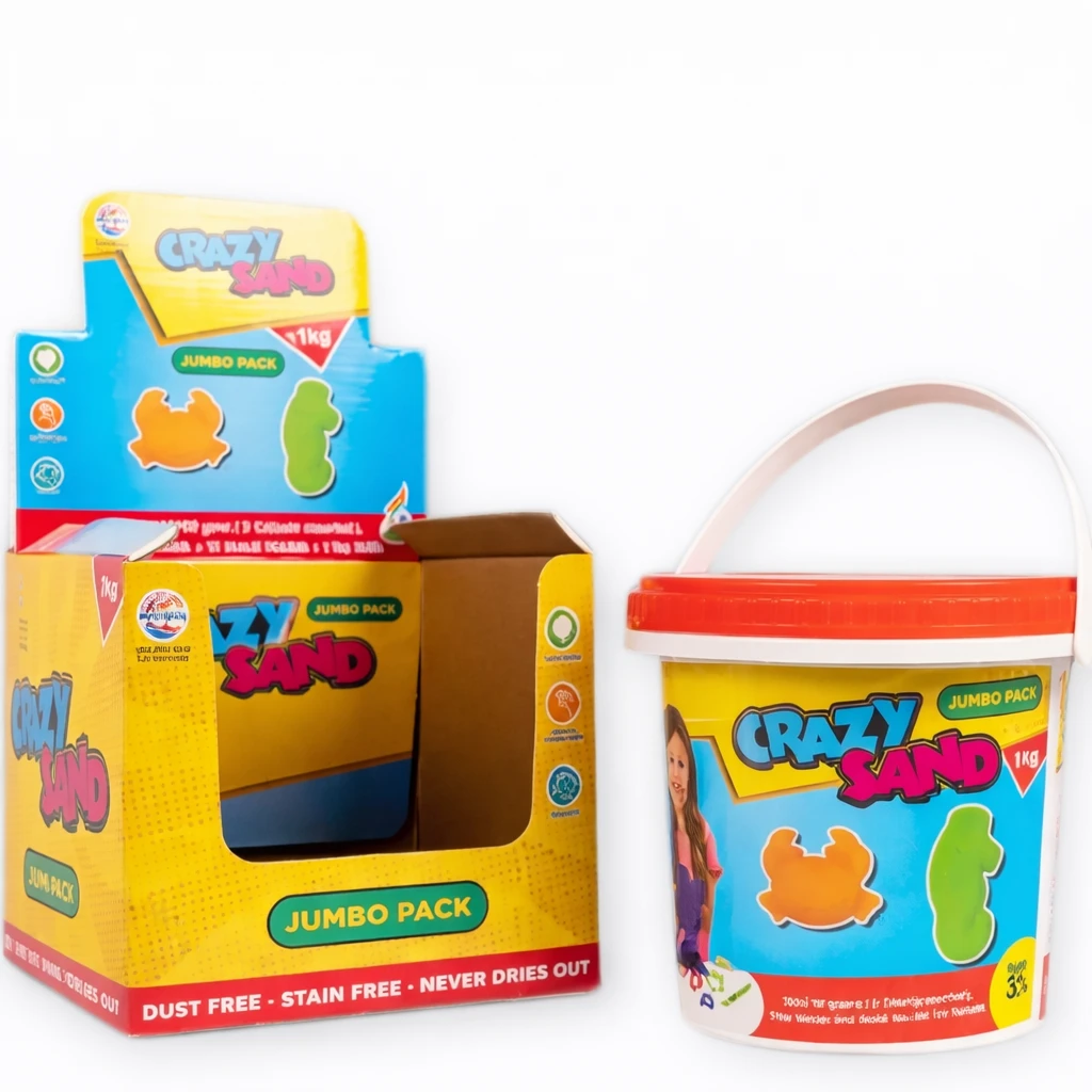 RATNA'S Crazy sand 1000 grams.A perfect sand play set for kids
