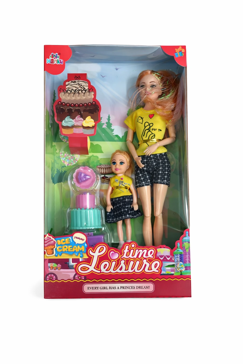 Manku Cake Doll Set