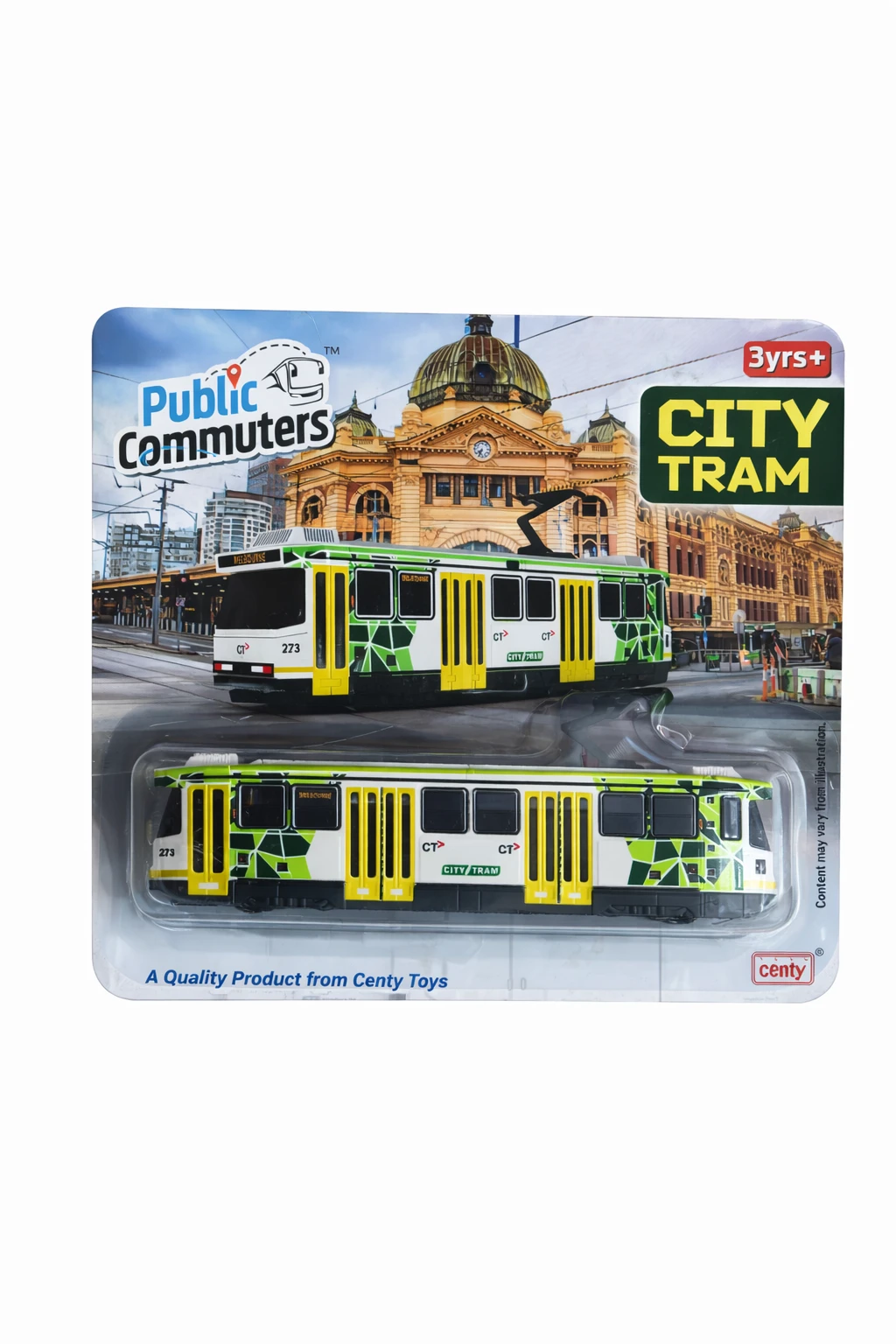 Centy Die-Cast City Tram Toy for Kids