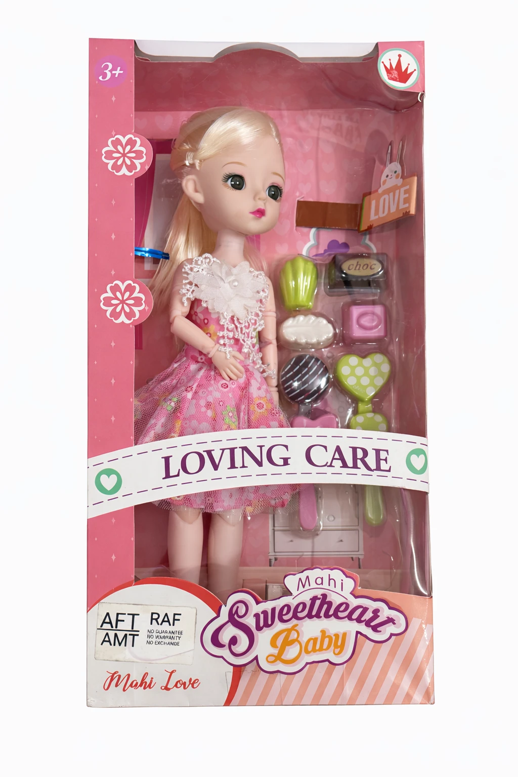 Mahi  Baby Doll Playset for Kids – Loving Care Series