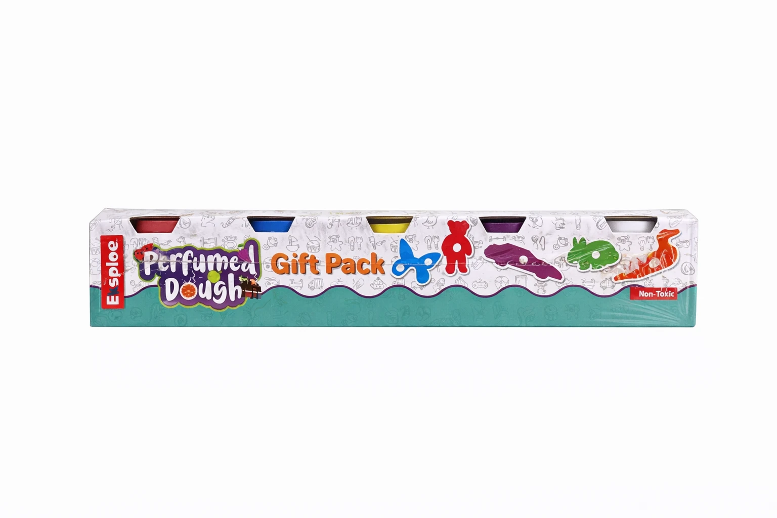 Eksploe Perfumed Dough Gift Pack – Non-Toxic Scented Modelling Clay