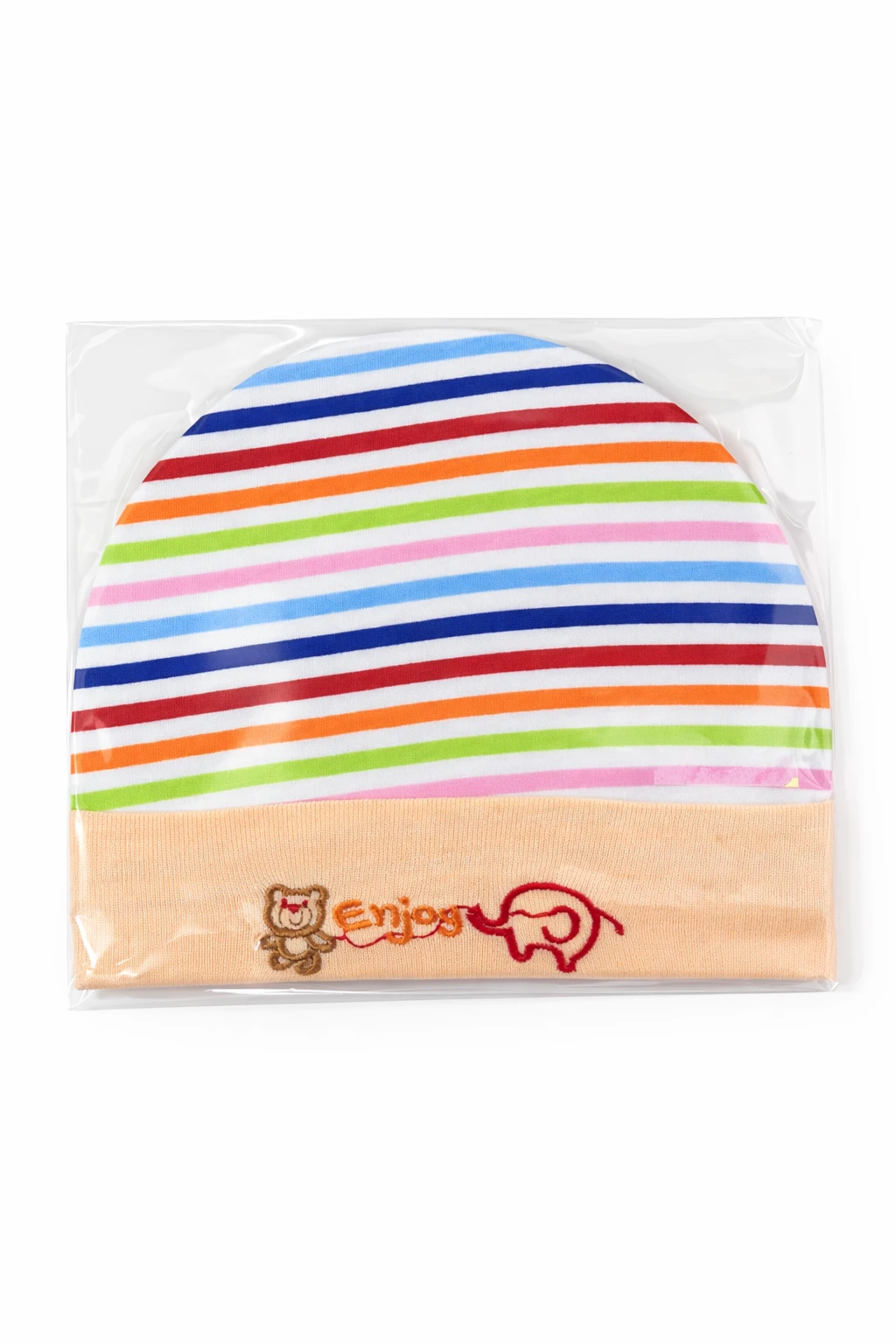 Adorable Baby Cap with Animal Print