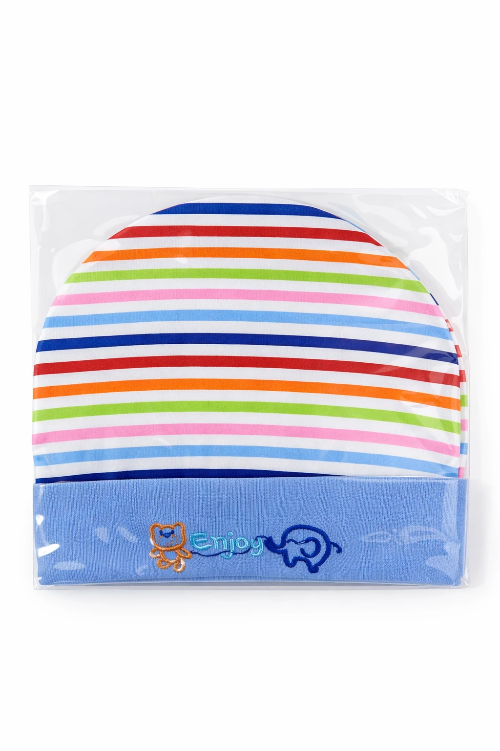 Adorable Baby Cap with Animal Print