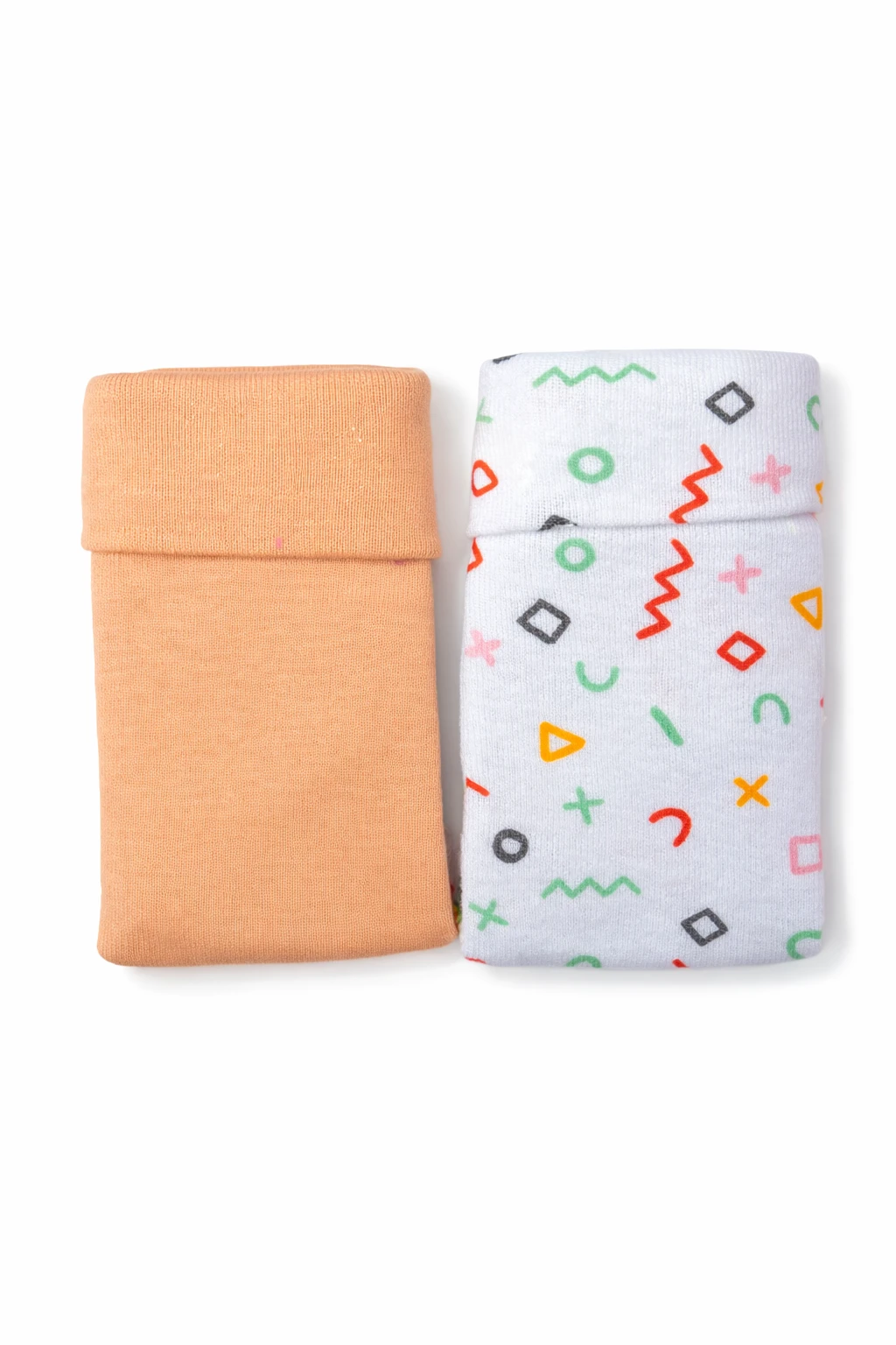 Carte Baby Caps | Soft Cotton Newborn Caps | Comfortable & Breathable | Pack of 2