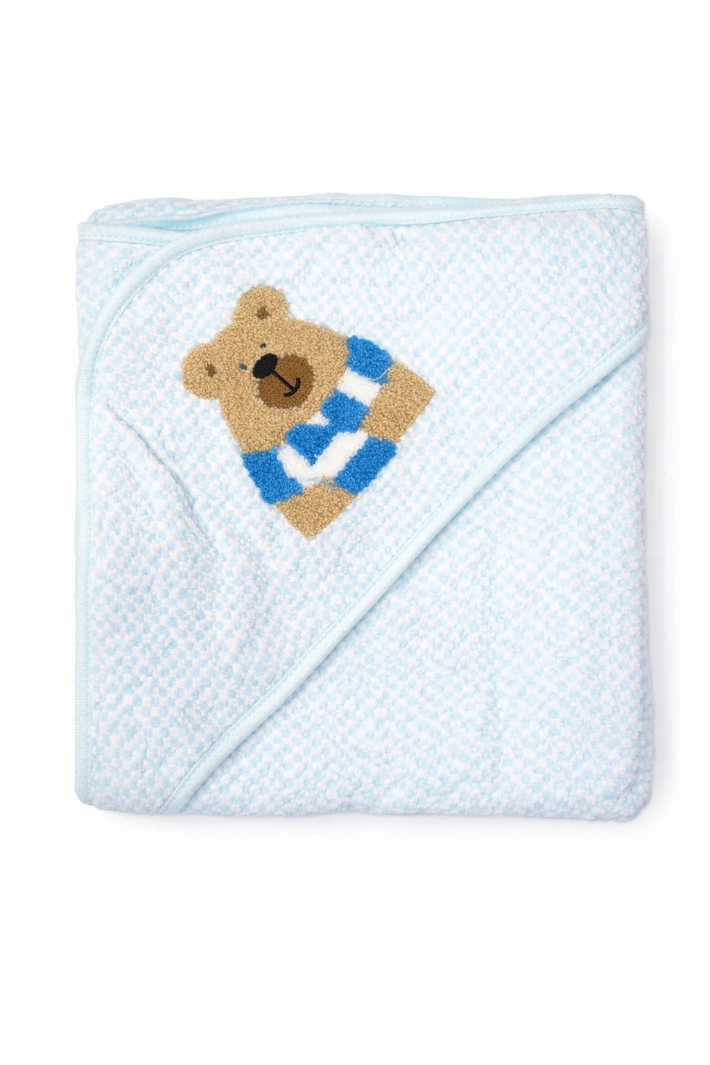 P for Panda Baby Hooded Towel – Soft & Absorbent Cotton Bath Towel