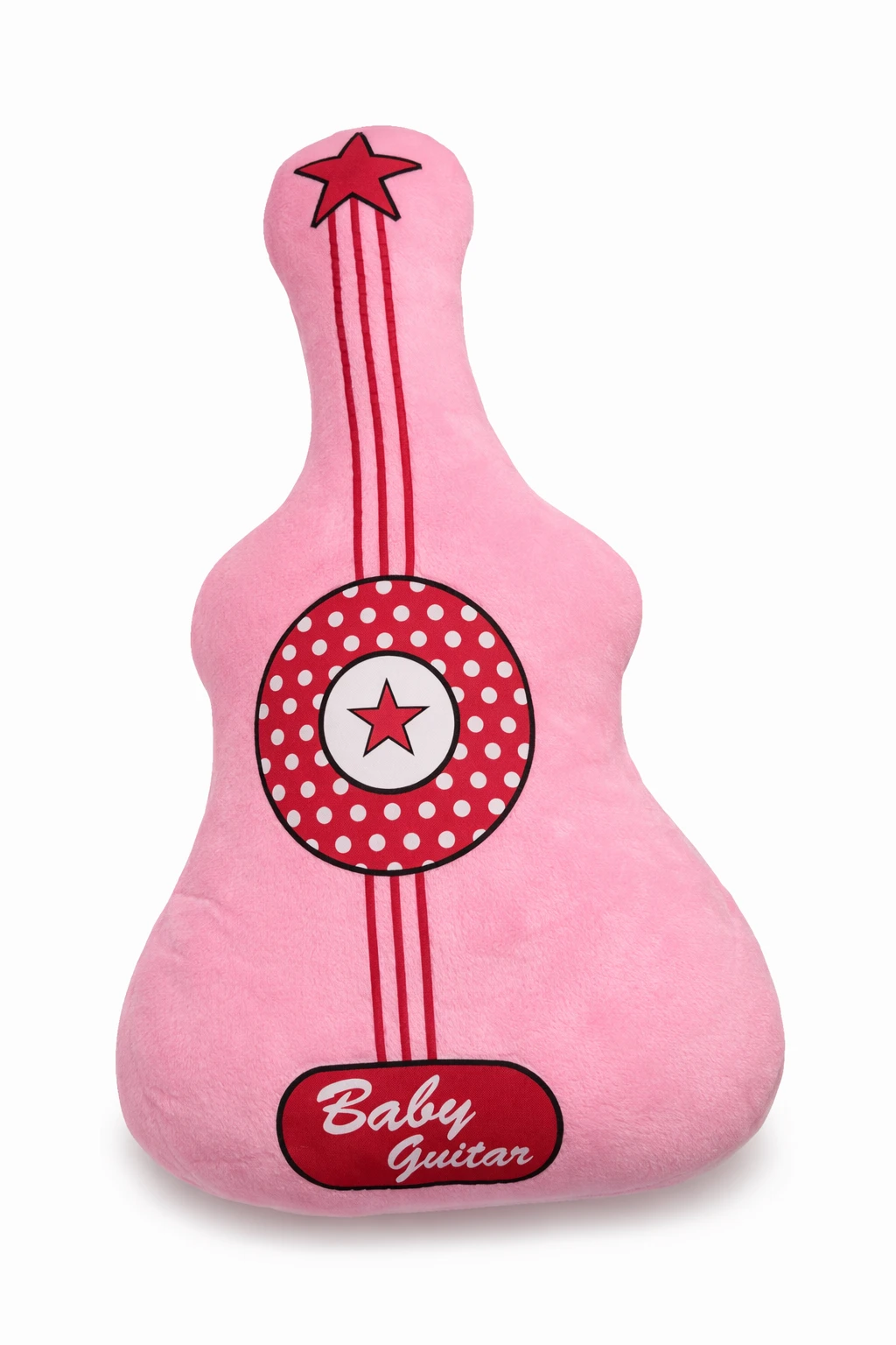 Pink Baby Guitar Plush Toy