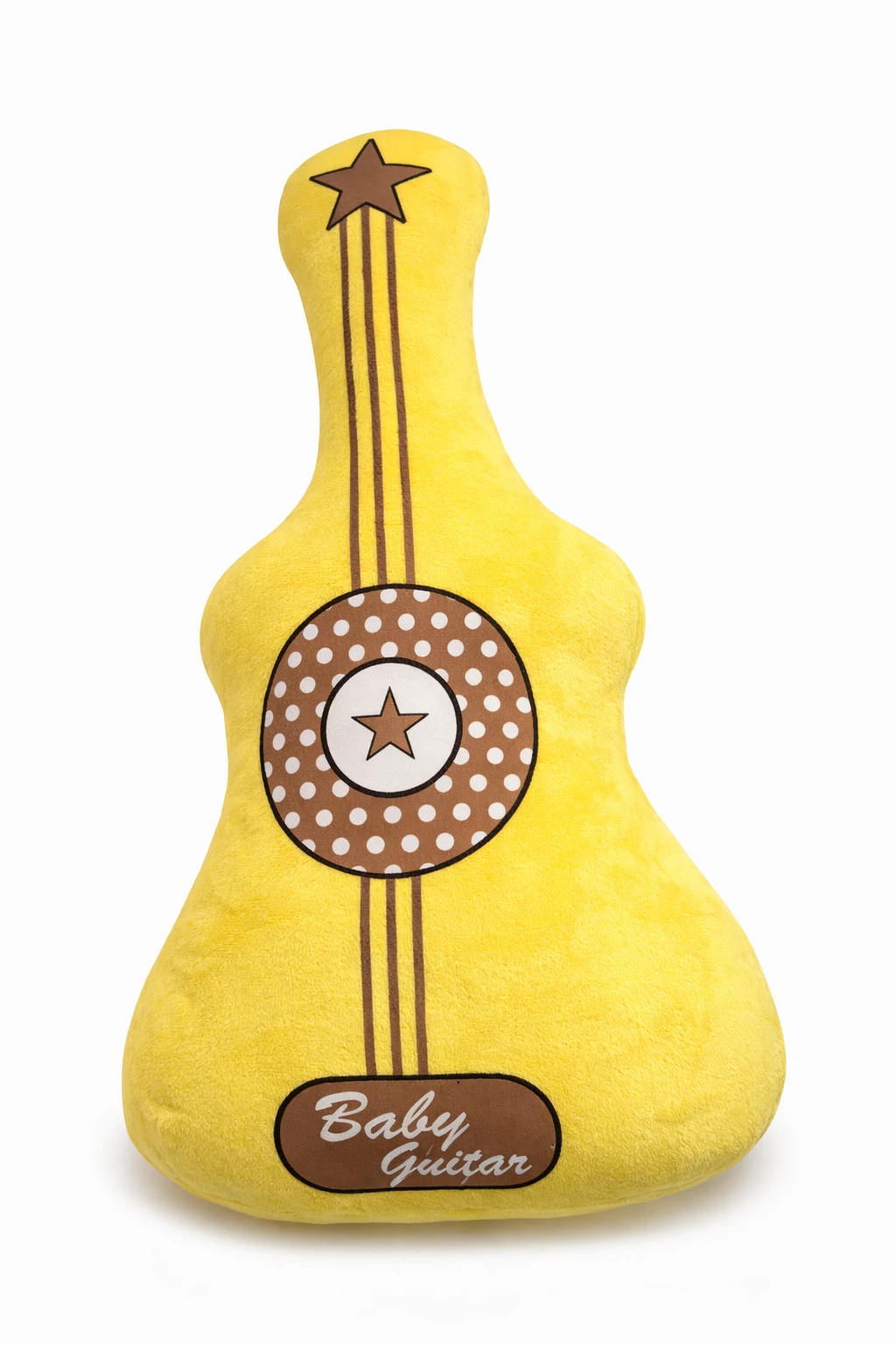 Soft Pink Baby Guitar Plush Toy