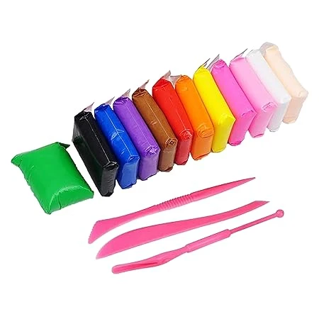 SD Super Clay for Kids with 3 Sculpting Tools