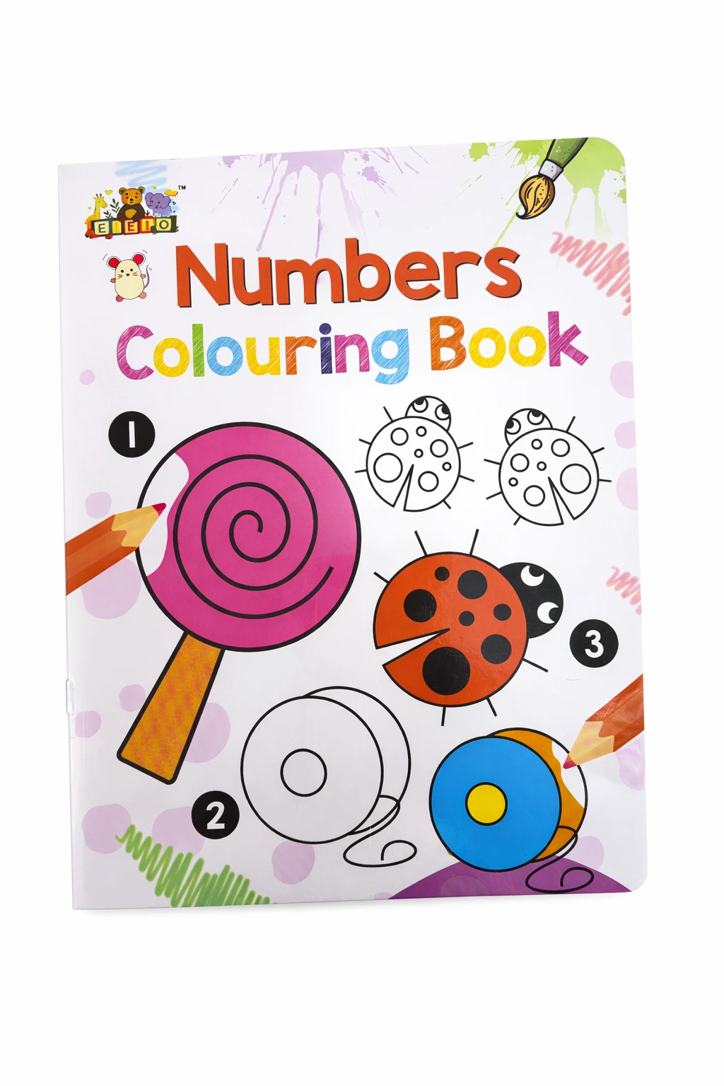 Elelo Numbers Colouring Book