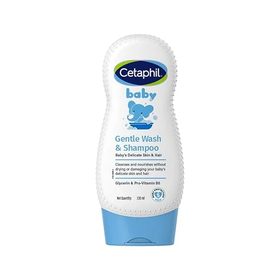 Cetaphil Baby Wash & Shampoo glycerin & pro vitamin B5  230 ml