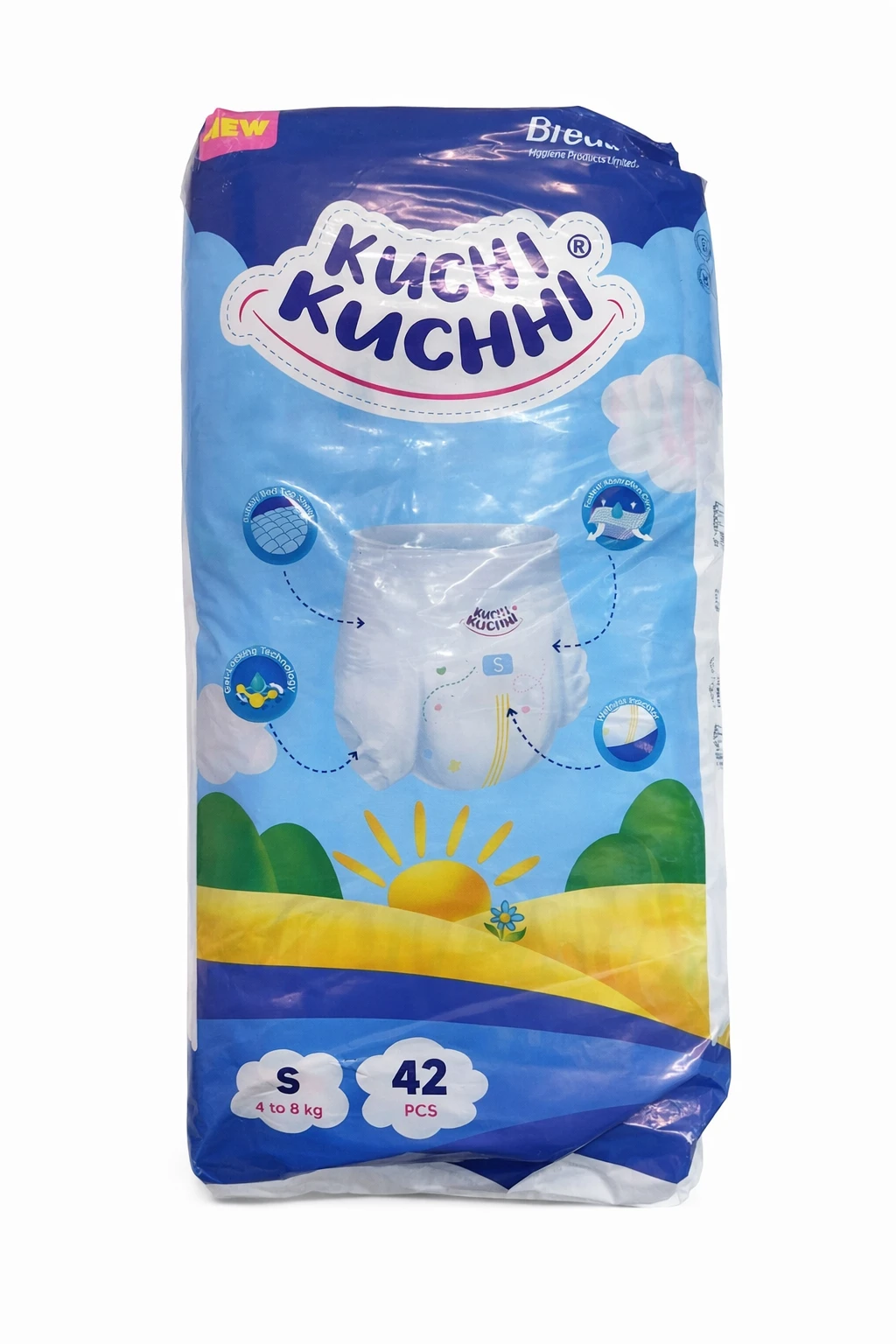 Kuchi Kuchi Baby Diaper S Size 42 PCS